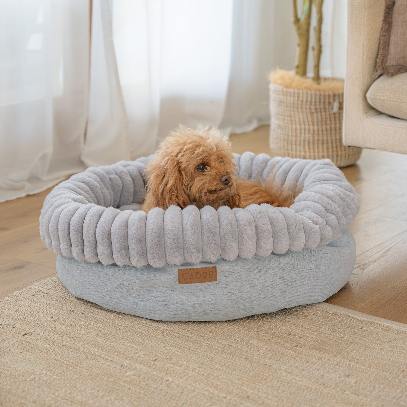 CADoS Cuddlebunny Ultra Soft Pouch Bed - Grey