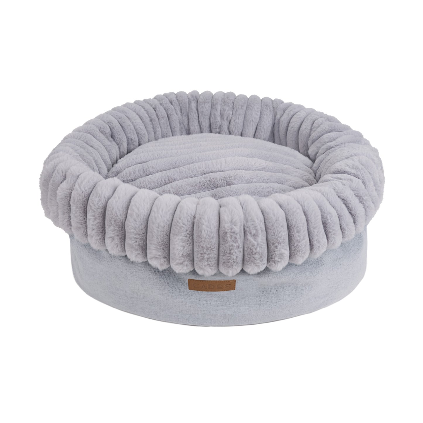 CADoS Cuddlebunny Ultra Soft Pouch Bed - Grey-Brand Label