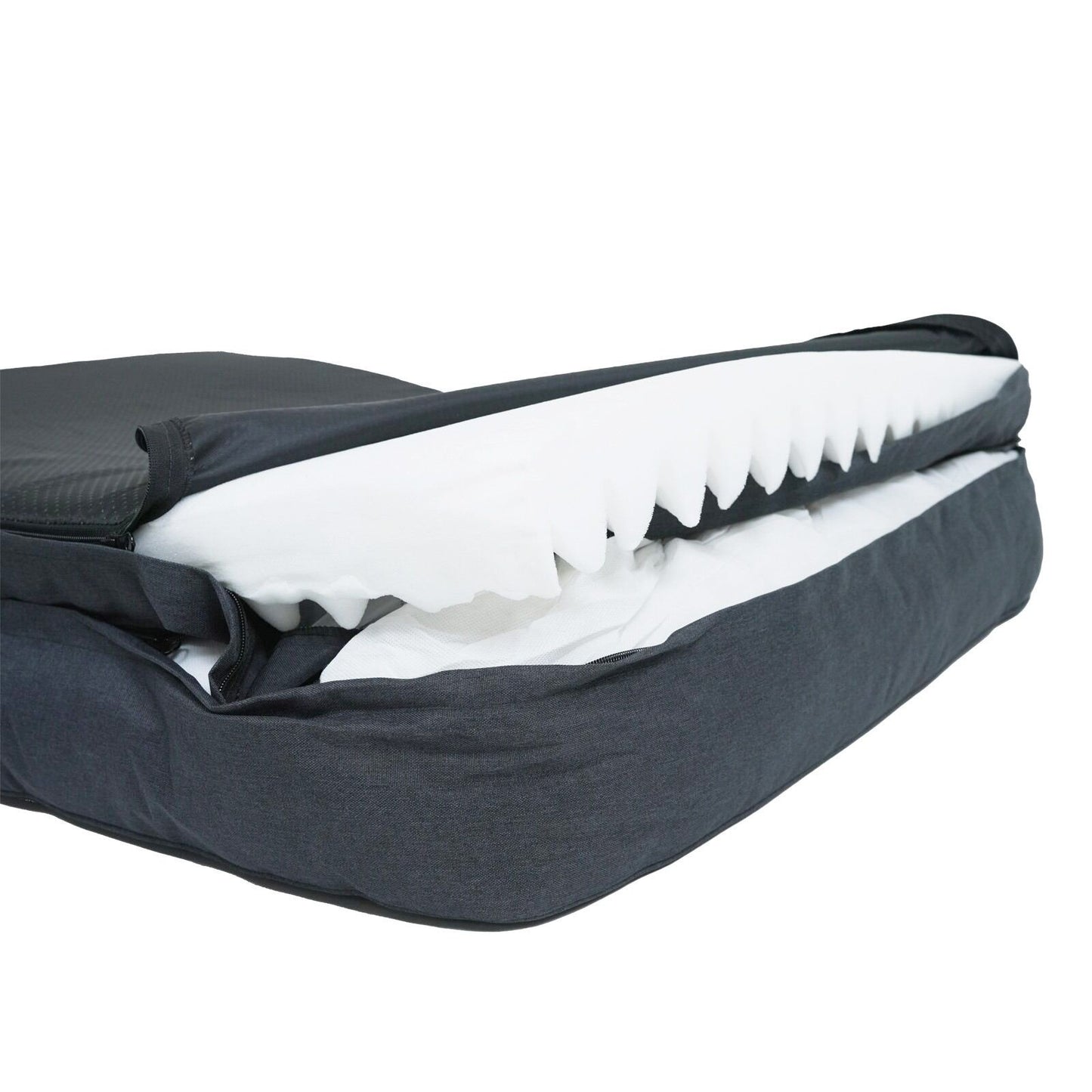 CADoS Easy Care Orthopaedic Support Mattress Charcoal Grey For Dogs-High-Density Memory Foam