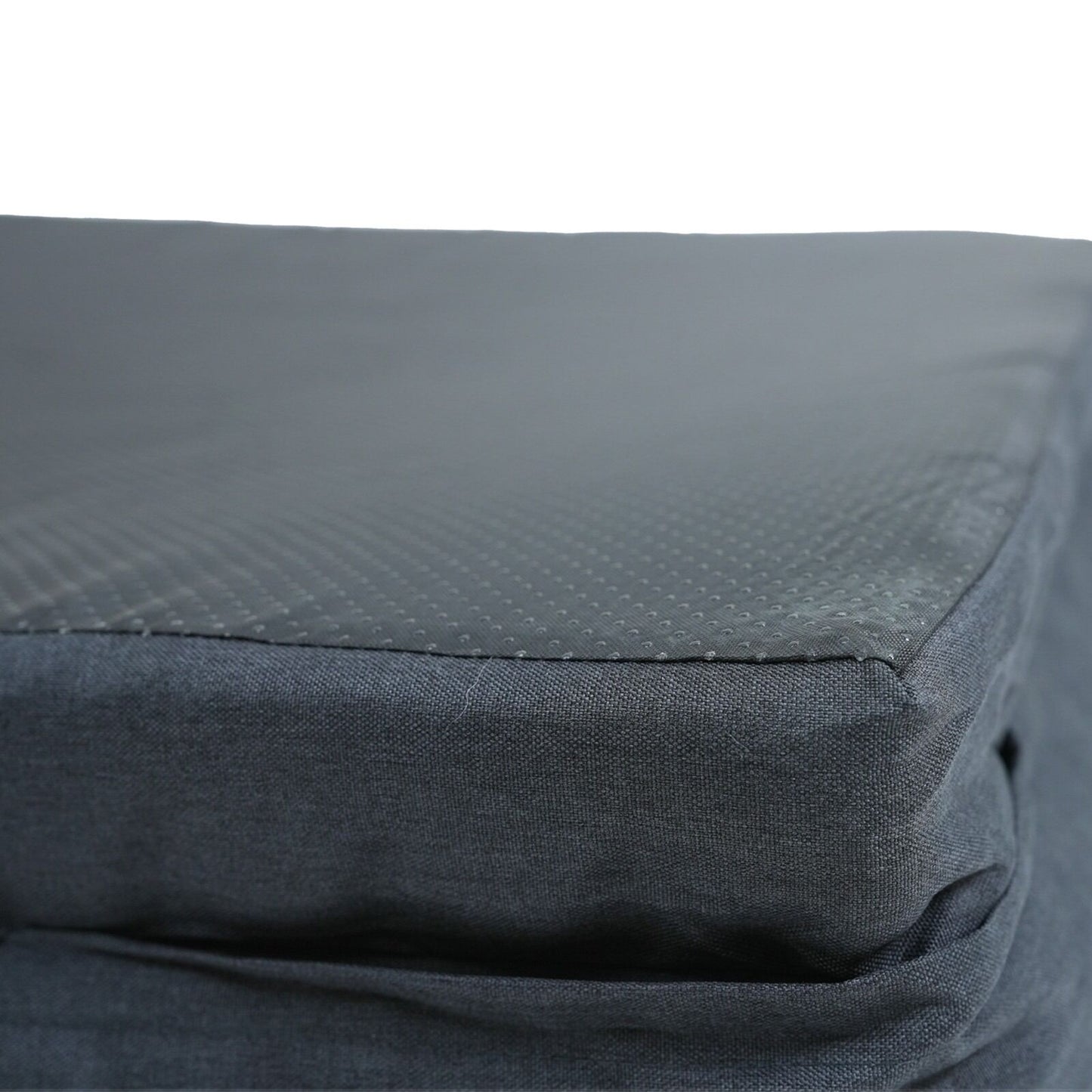 CADoS Easy Care Orthopaedic Support Mattress Charcoal Grey For Dogs-Non Slip Base