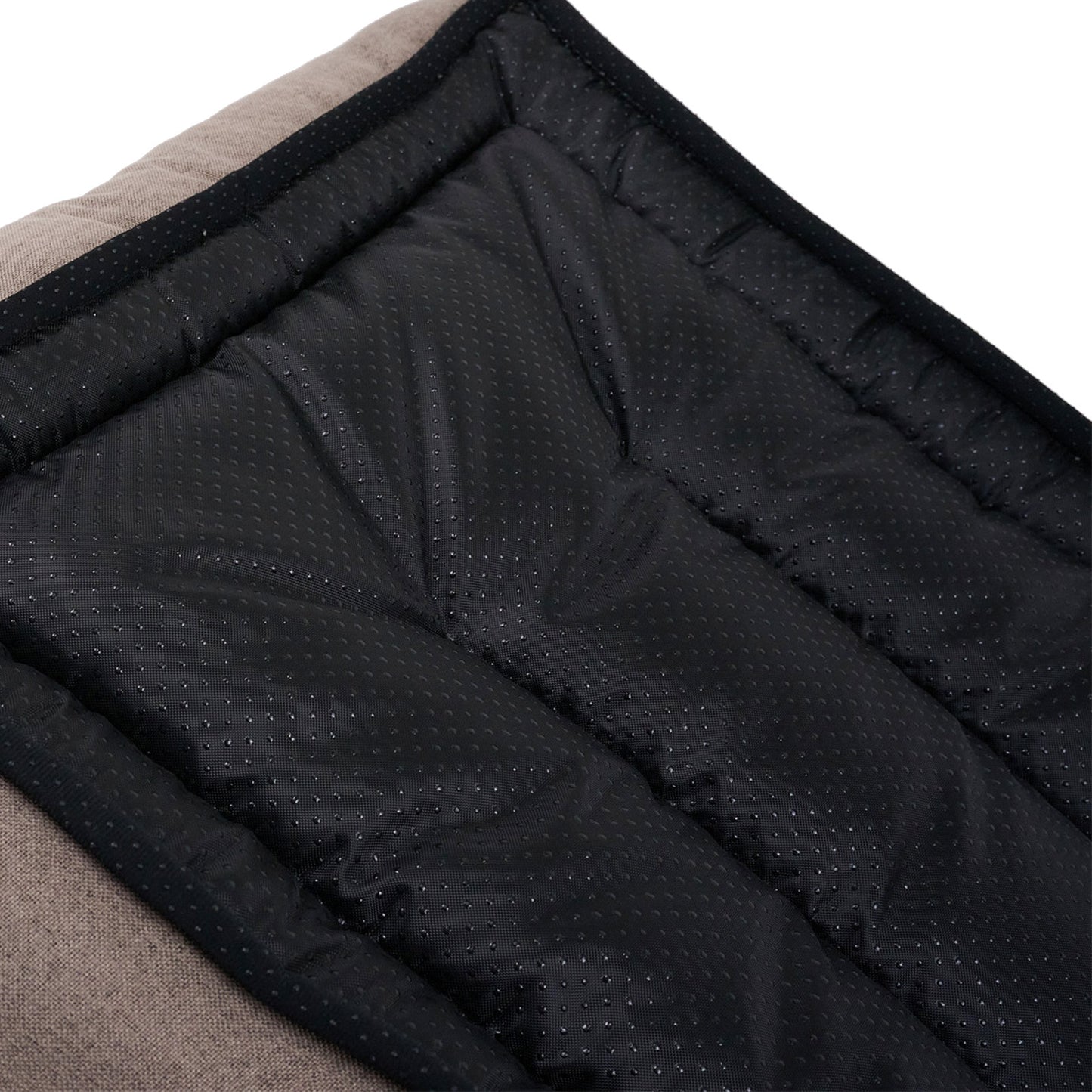 CADoS Fleecy Bolster Mat Bed Small Brown Bed For Cats-Bottom