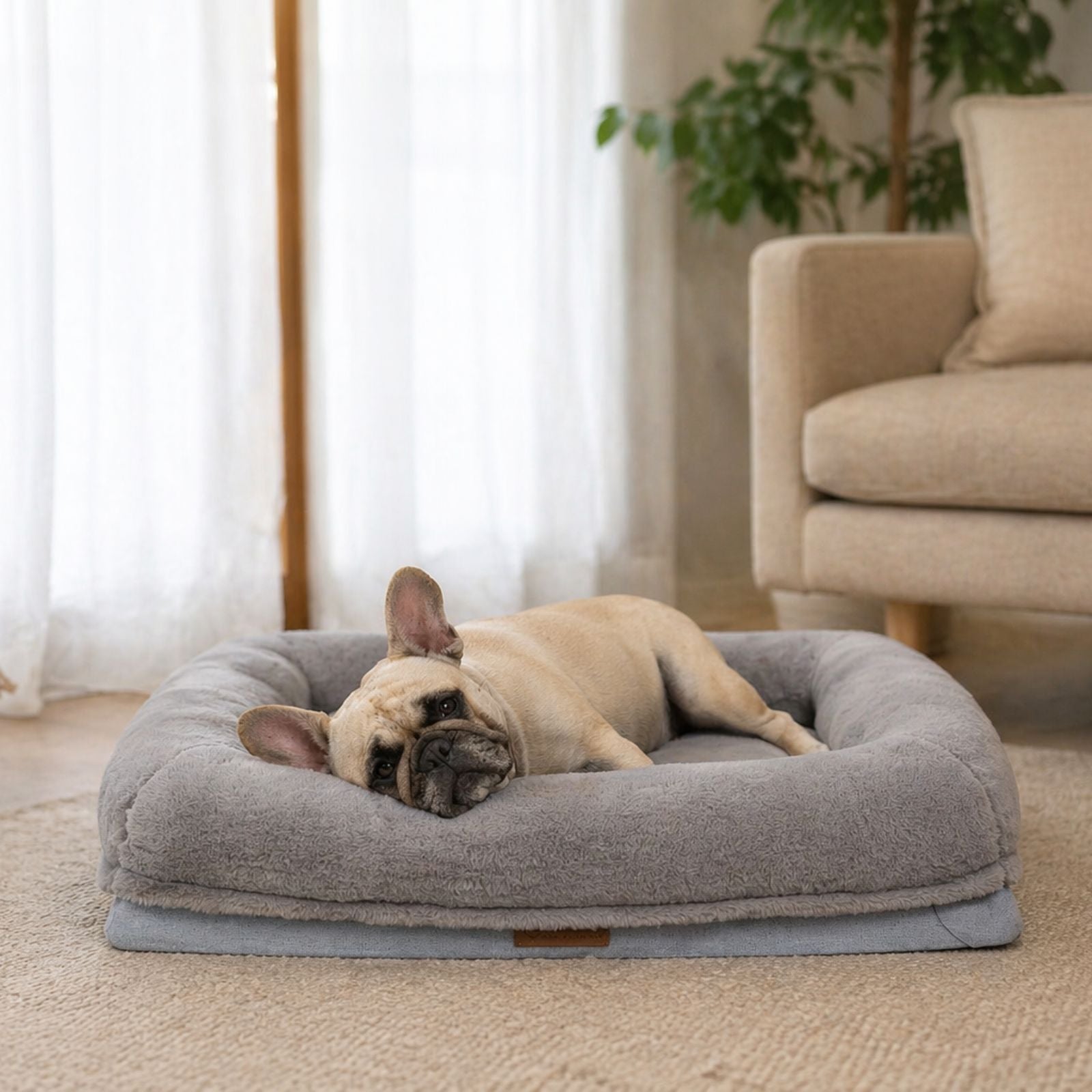 CADoS Orthopaedic Support Snuggly Mattress Bed Grey