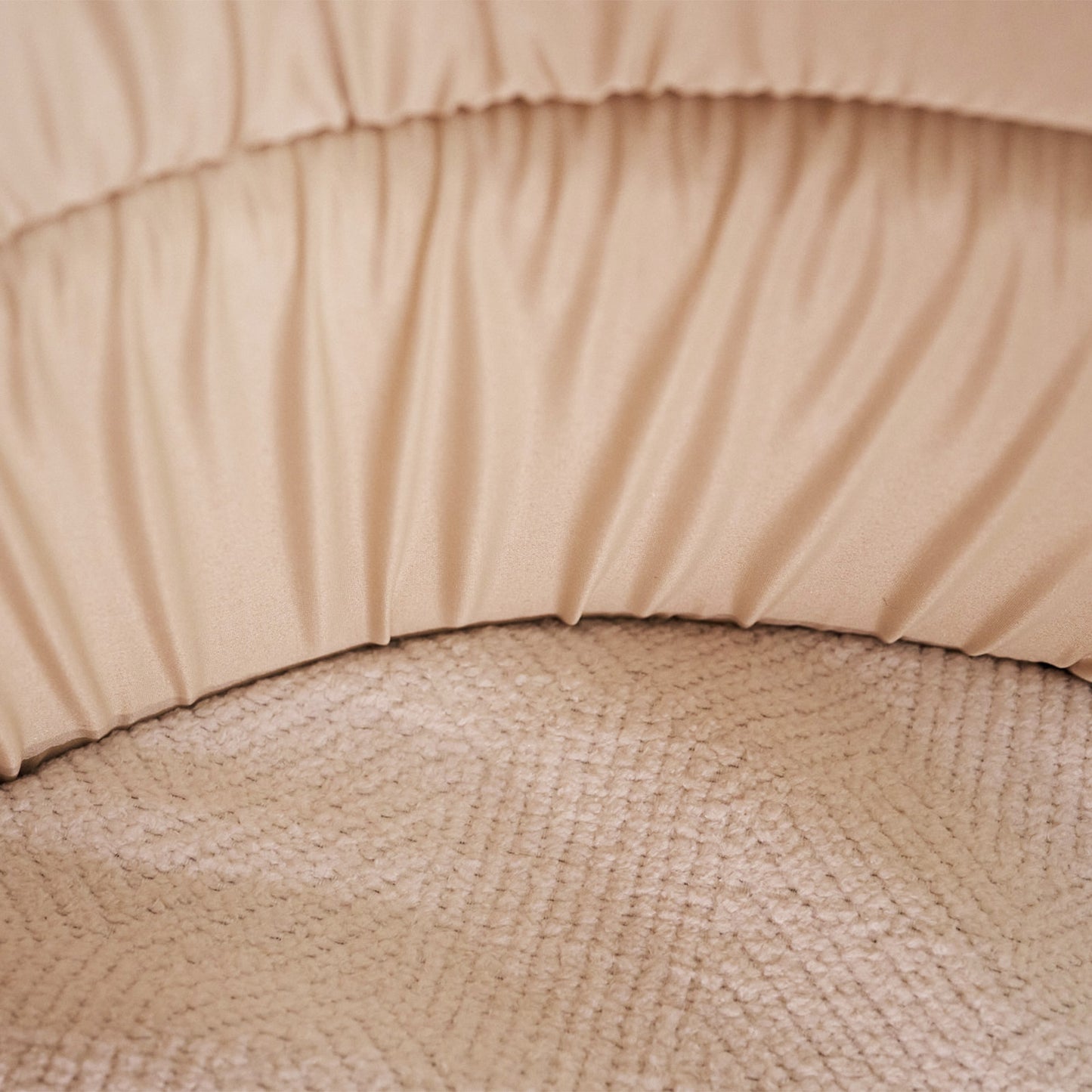 CADoS PeekaBoo Hidey House Bed Beige Bed For Cats - interior