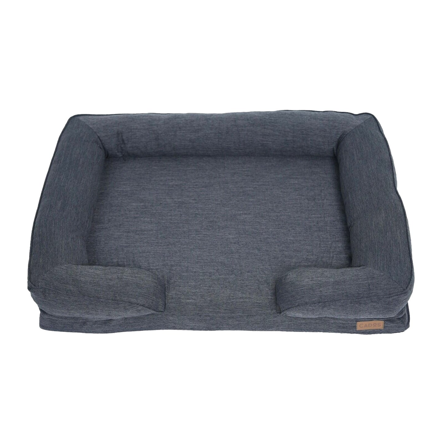 CADoS Summer Style Orthopaedic Support Mattress Dog Bed - Charcoal Grey-Top