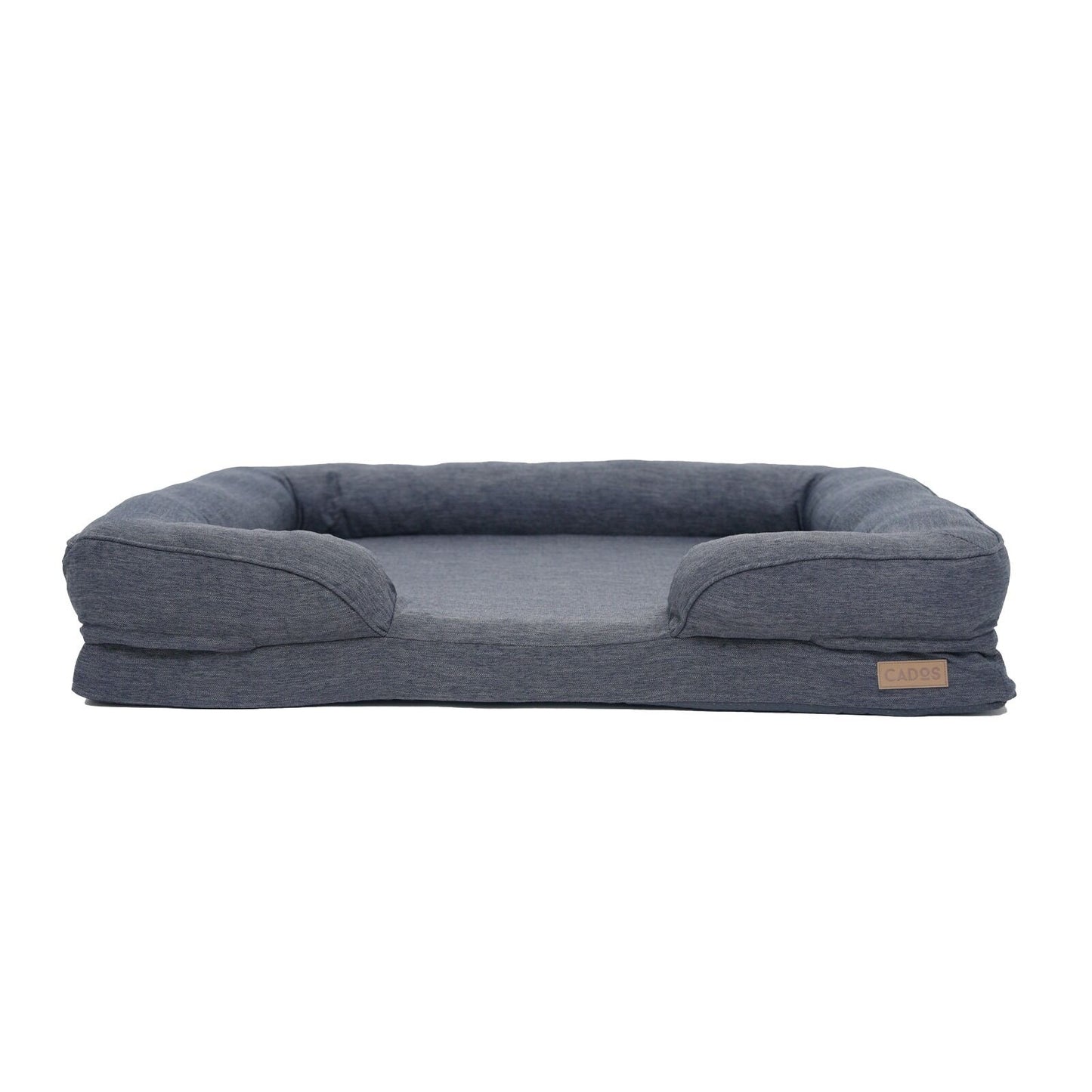 CADoS Summer Style Orthopaedic Support Mattress Dog Bed - Charcoal Grey - Front