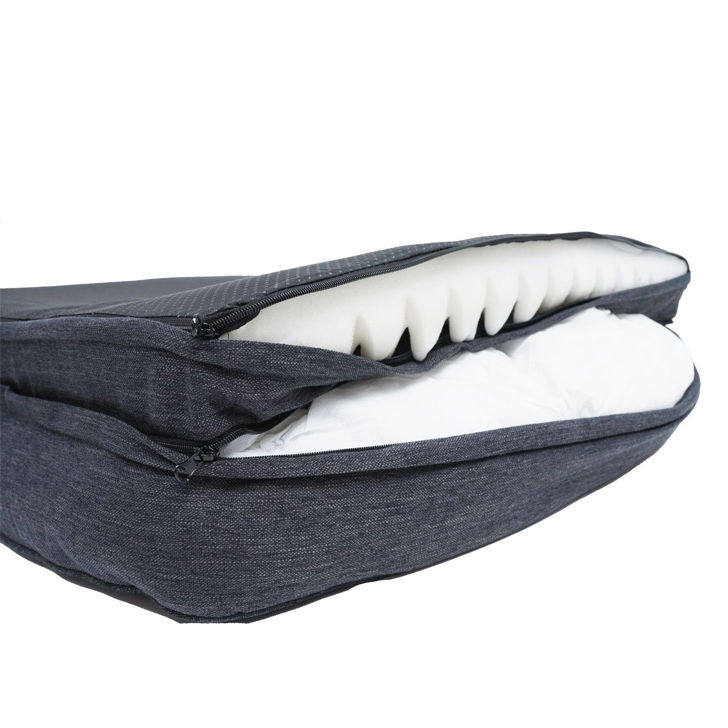 CADoS Summer Style Orthopaedic Support Mattress Dog Bed - Charcoal Grey - High Density Memory Foam